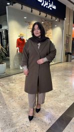 پالتوی فوتر تک دکمه