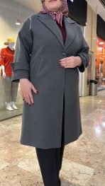 پالتوی فوتر تک دکمه - تصویر 6