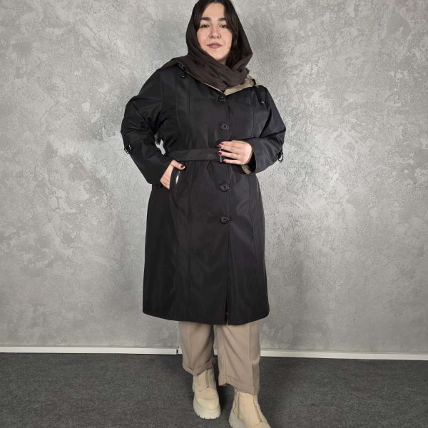 بارانی کلاهدار