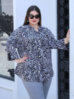 شومیز یقه ایستاده - تصویر 5