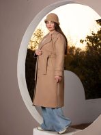 پالتو فوتر شنل دار - تصویر 8