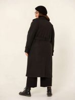 پالتو فوتر شنل دار - تصویر 7