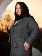 پالتو فوتر شنل دار - تصویر 6