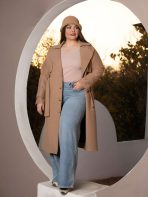 پالتو فوتر شنل دار - تصویر 4