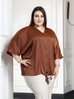 شومیز ساتن - تصویر 5