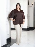 شومیز ساتن - تصویر 4