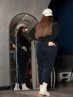 شلوار جین مام فیت - تصویر 6