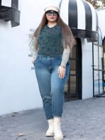 شلوار جین مام فیت