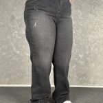 شلوار جین نیم بگ