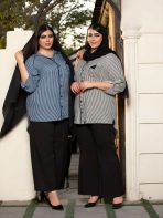 شومیز کریشه سایزبزدگ - تصویر 5