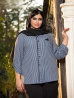 شومیز کریشه سایزبزدگ - تصویر 8