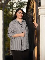 شومیز کریشه سایزبزدگ - تصویر 4