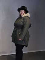 کاپشن وارداتی خزدار - تصویر 5