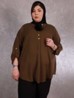 شومیز سه دکمه - تصویر 7