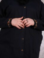 مانتو کتان قواره دار - تصویر 7