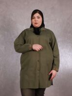 مانتو کتان قواره دار - تصویر 4