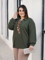 شومیز کرواتی قواره دار