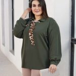 شومیز کرواتی قواره دار