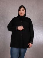 تونیک مانتویی کتان - تصویر 4