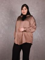 شومیز ساتن قواره دار