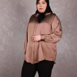 شومیز ساتن قواره دار