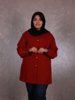 مانتو حریر یقه مردانه
