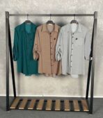 شومیز الیزه طرحدار - تصویر 2