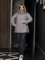 مانتو لینن زارا راه راه - تصویر 5