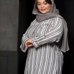 مانتو لینن زارا راه راه