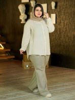 تونیک لینن راه راه - تصویر 8