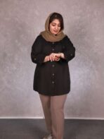 تونیک مانتویی سایزبزرگ - تصویر 6