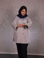 تونیک مانتویی سایزبزرگ