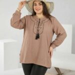 تونیک جلوبسته قواره دار