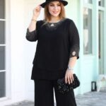 شومیز یقه اشکی