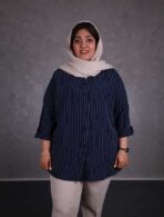 تونیک قواره دار راه راه - تصویر 8
