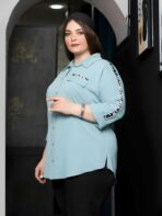 شومیز خرجکار پلنگی