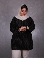تونیک مانتویی قواره دار - تصویر 4