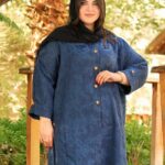 مانتو جیب پیلی سایزبزرگ