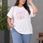 تیشرت وارداتی طرح smile