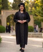 مانتو عبایی قواره دار