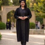 مانتو عبایی قواره دار