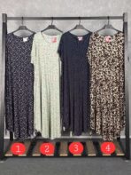 پیراهن کلوش سوپر سایز - تصویر 3